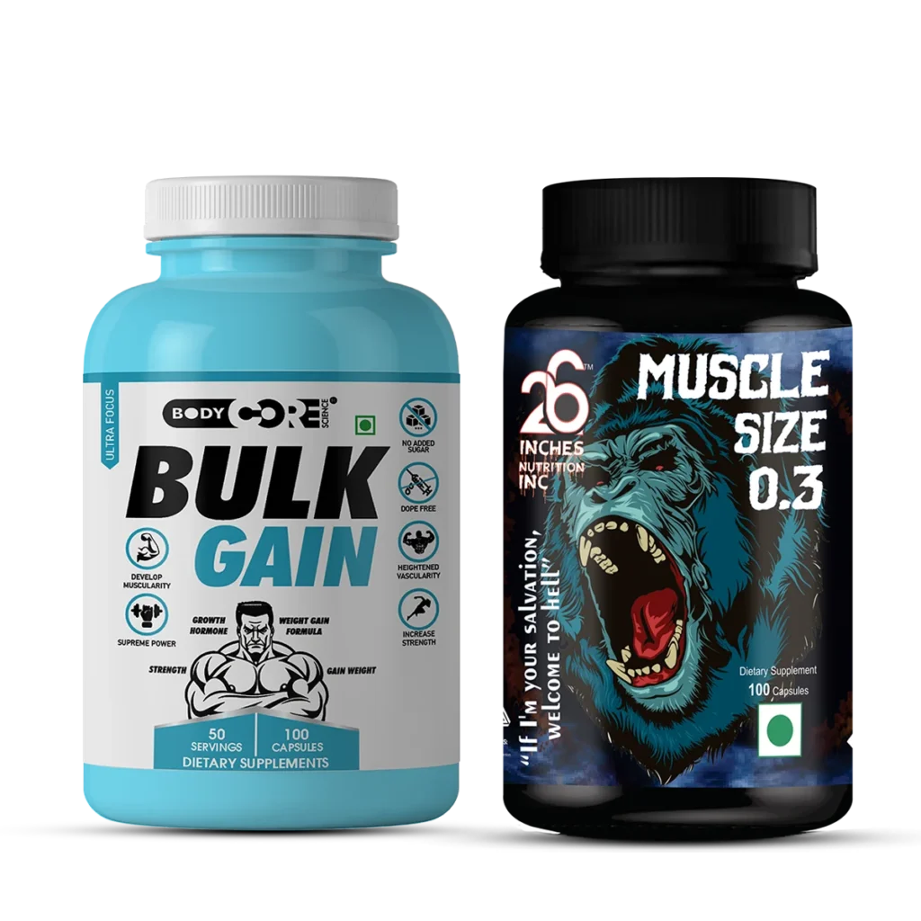 Muscle size + Bulk gain 100